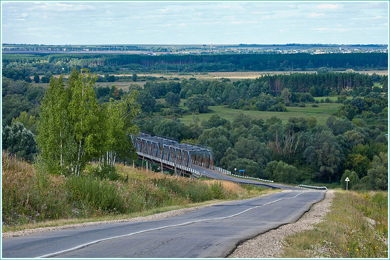 Мост через реку Пьяну. Нижегородская область